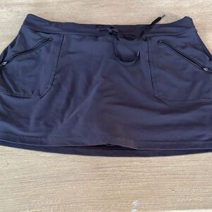 Tek Gear Black DryTek Athletic Skort